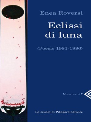 cover image of Eclissi di luna (Poesie 1981-1986)
